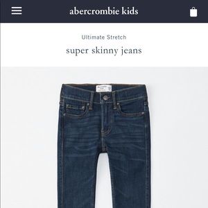 Abercrombie Kids jeans